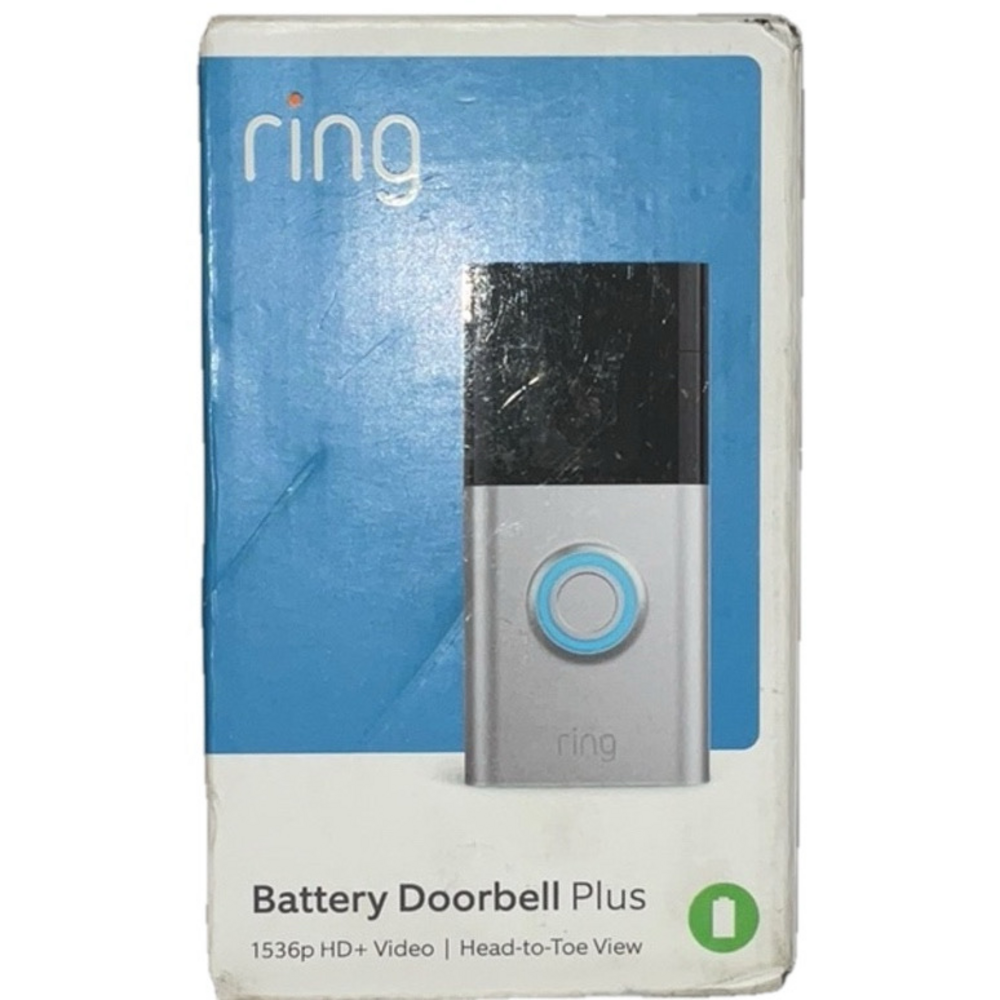 Ring Battery Doorbell Plus - Silver